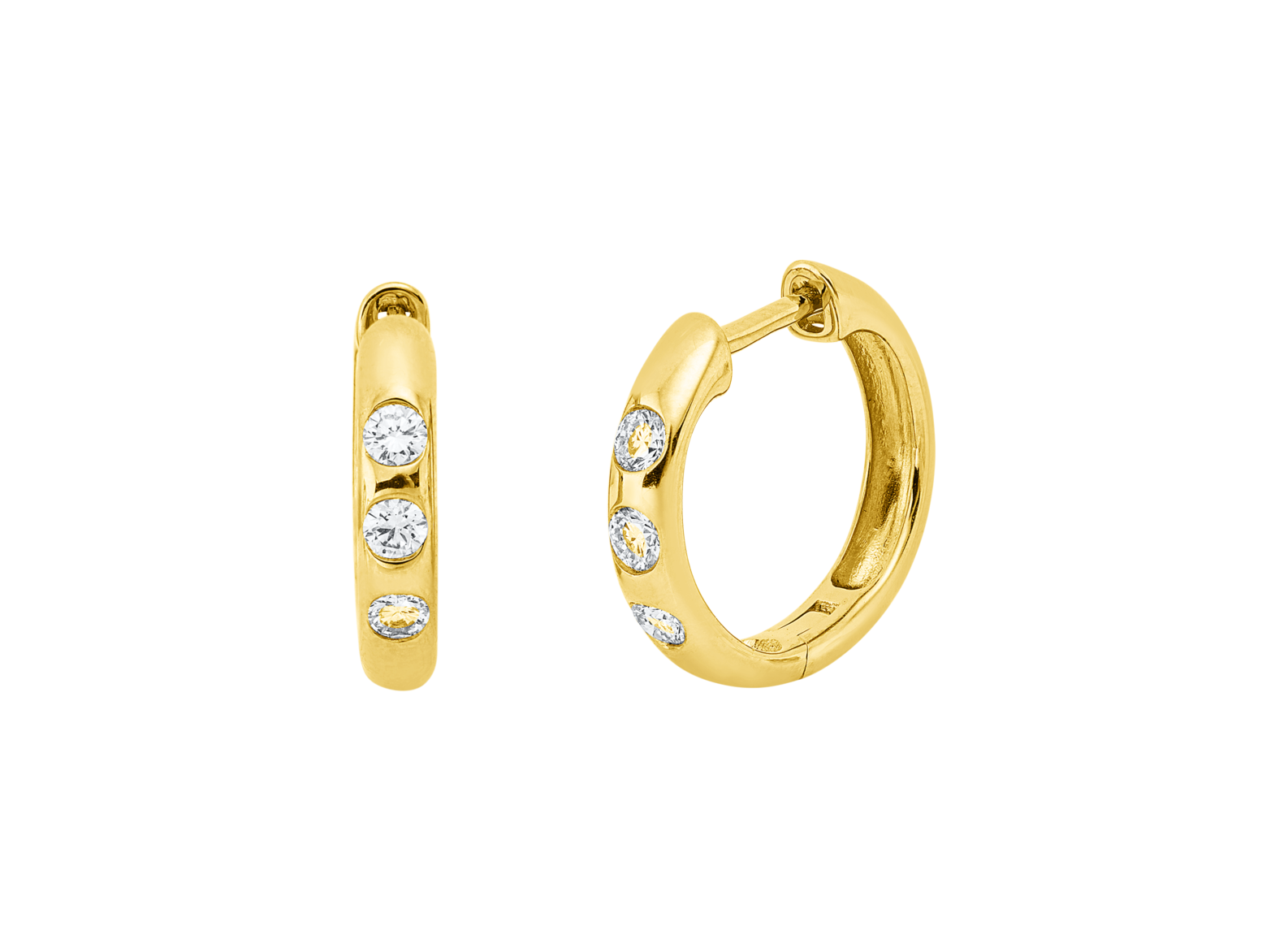 Brogle Classic Diamantcreolen
