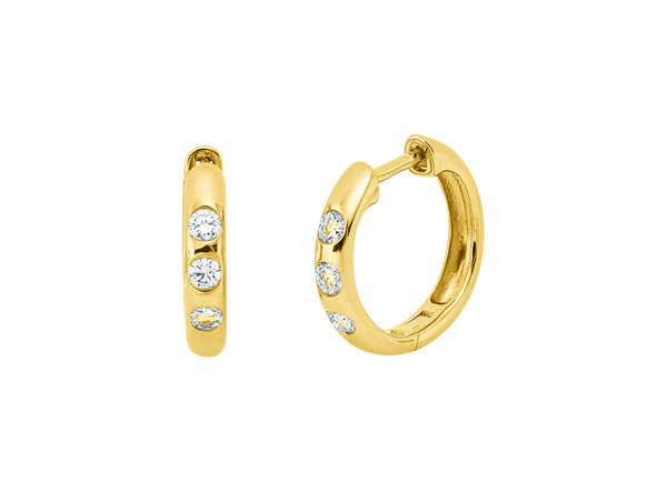 Brogle Classic Diamantcreolen Brogle Classic Diamantcreolen