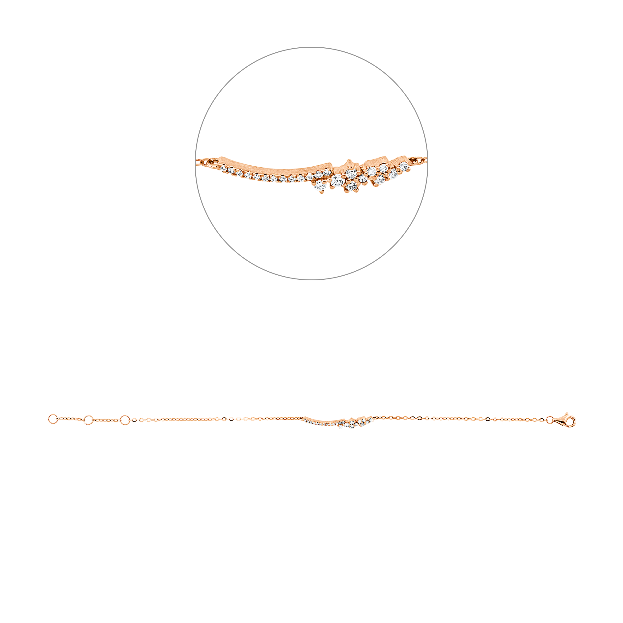 Brogle Classic Diamantarmband