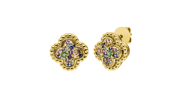 Brogle Classic colored stud earrings