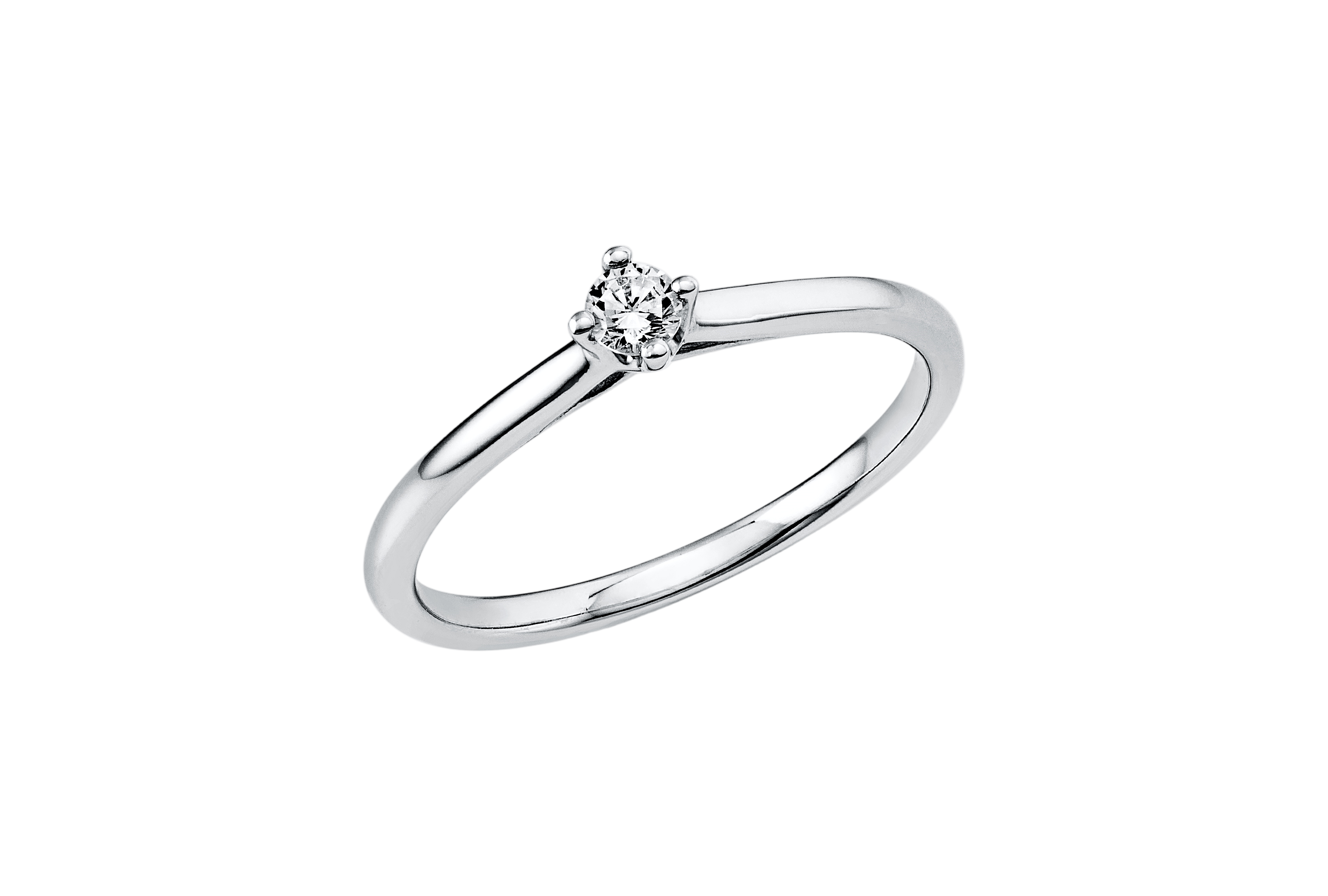Brogle solitaire ring
