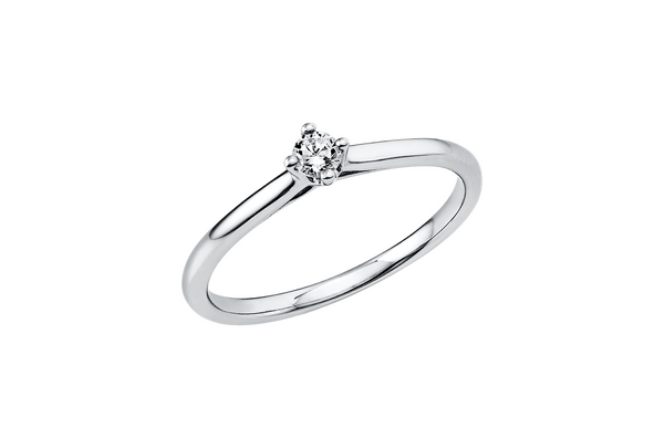 Brogle solitaire ring
