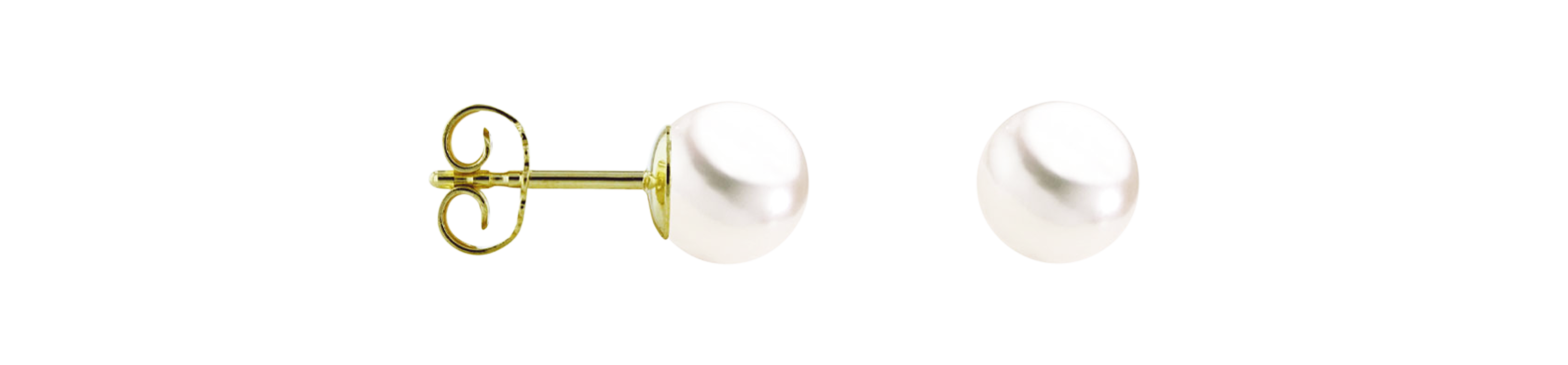 Brogle Classic freshwater pearl stud earrings Brogle Classic freshwater pearl stud earrings