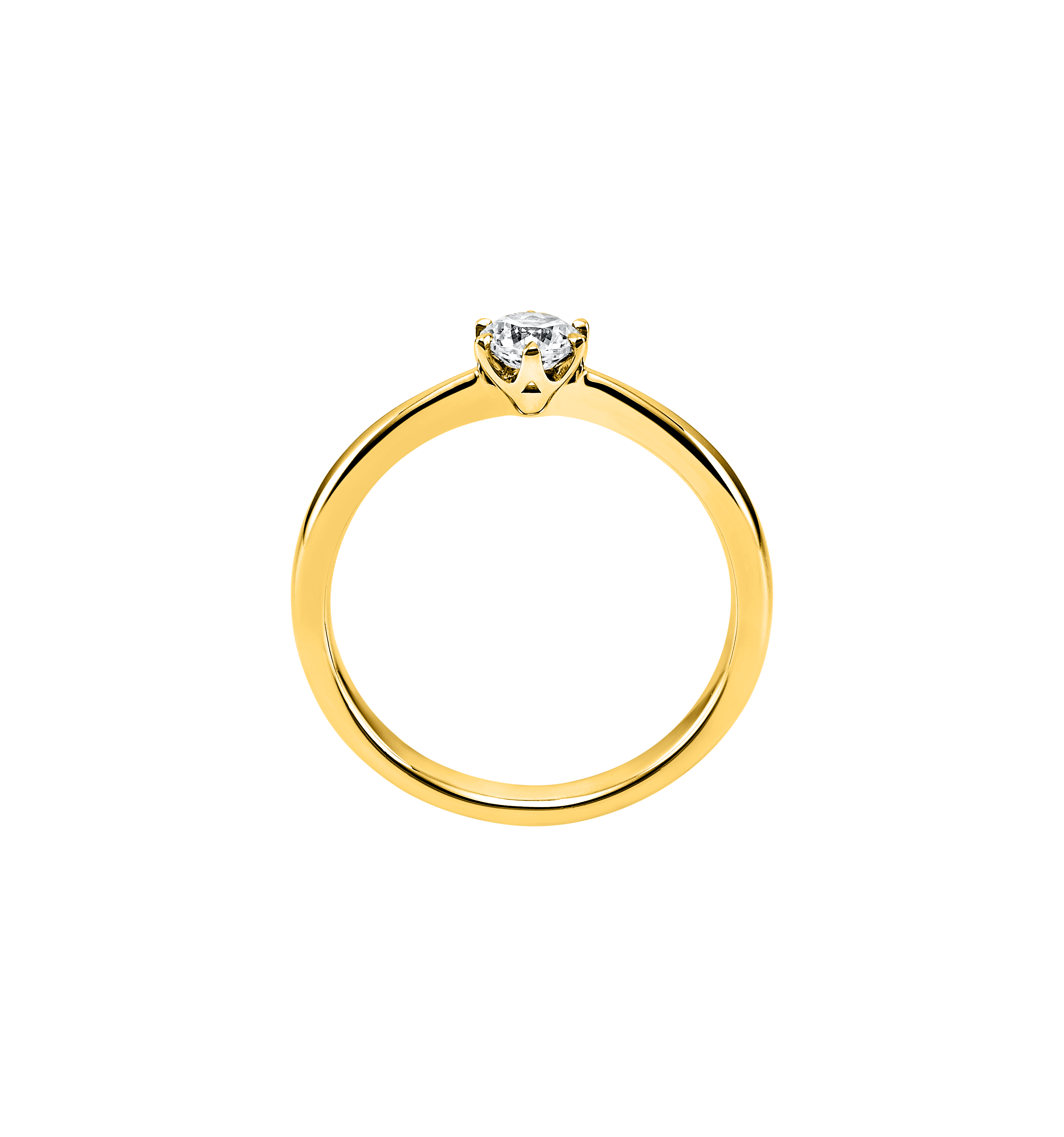 Brogle solitaire ring Marie up to 0.5 carat Brogle solitaire ring Marie up to 0.5 carat
