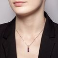 Brogle Classic necklace with sapphire pendant Rainbow