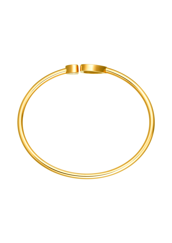 Chopard Happy Hearts Golden Hearts Bangle