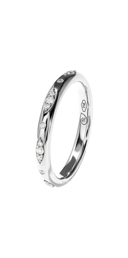 Tamara Comolli Gypsy Band Classic Pavé Ring Tamara Comolli Gypsy Band Classic Pavé Ring