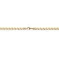 Brogle Classic curb chain bracelet 4-sided diamond cut 5mm