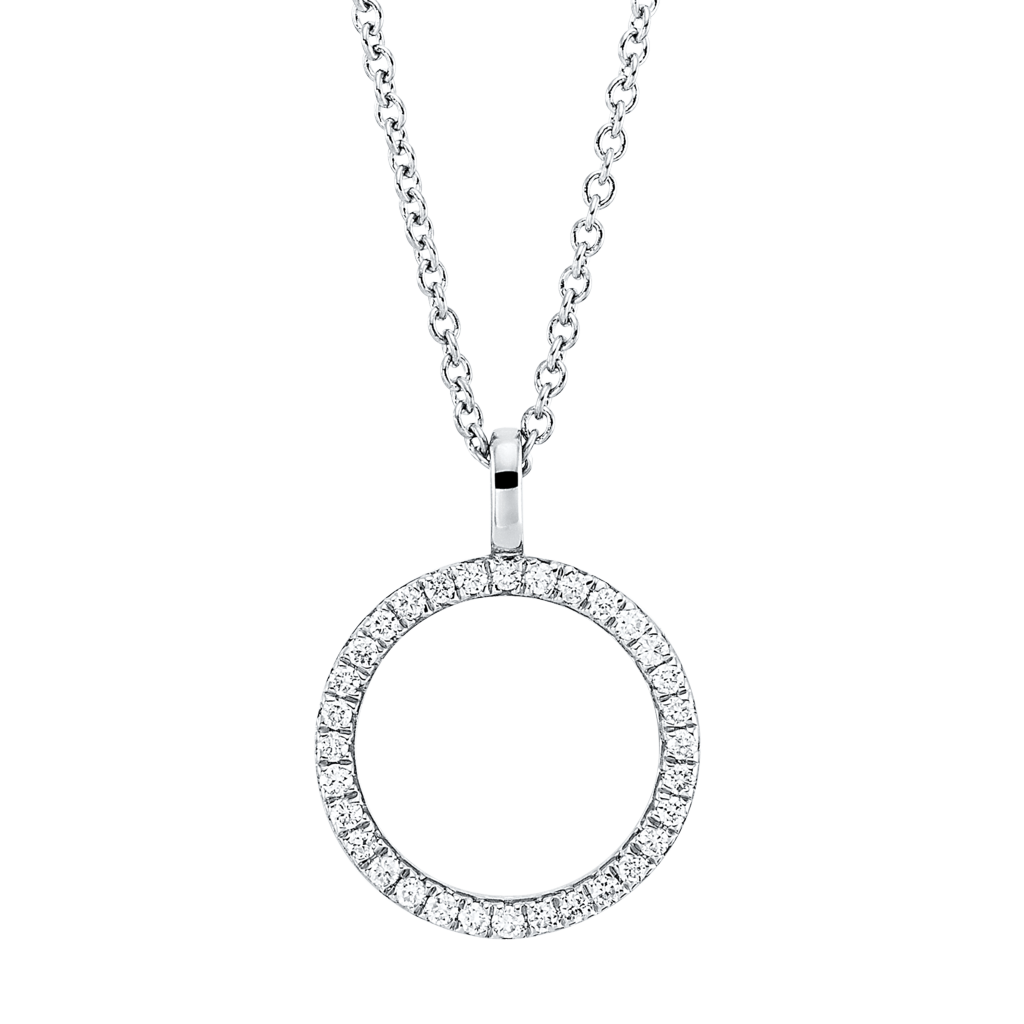 Brogle Classic necklace with diamond pendant