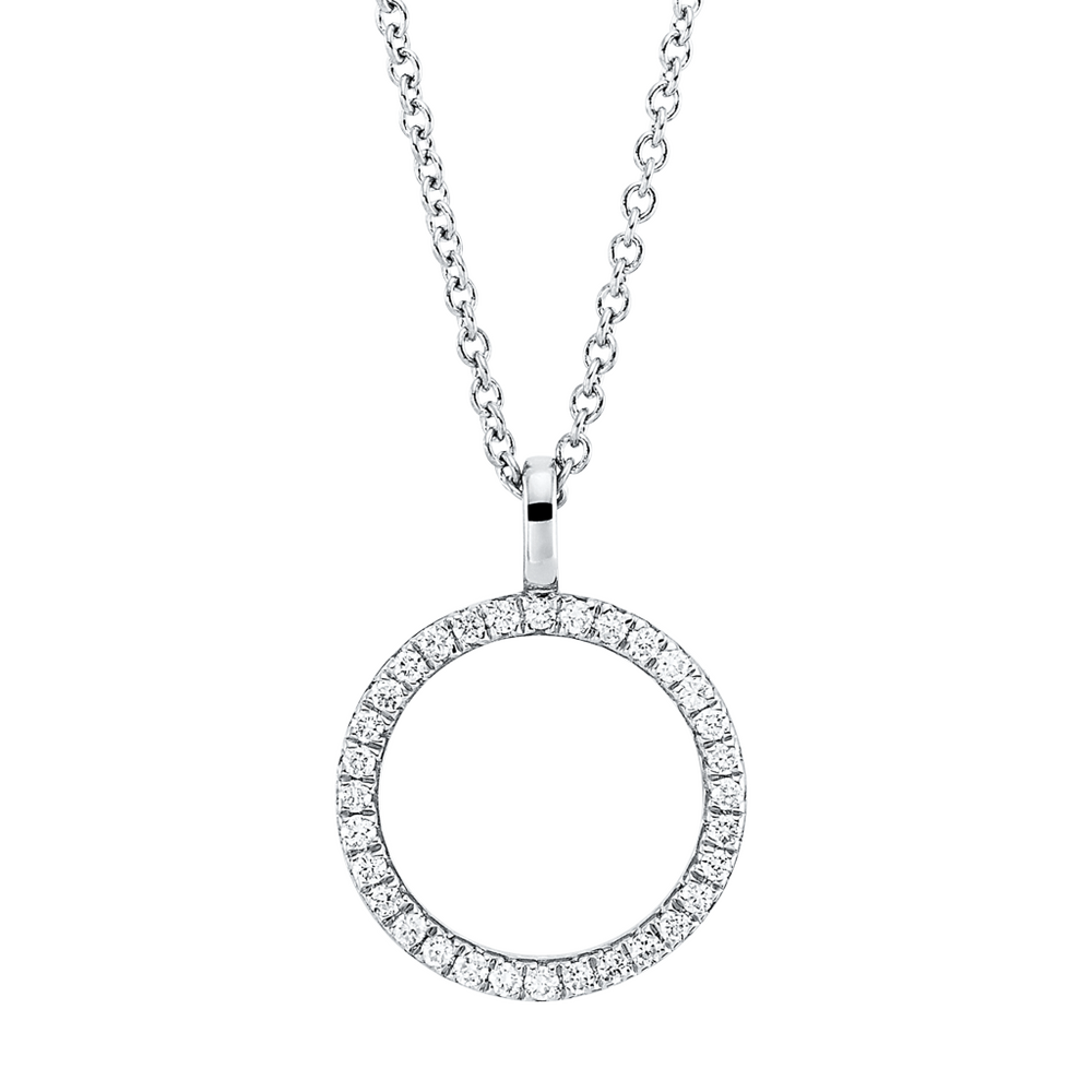Brogle Classic necklace with diamond pendant Brogle Classic necklace with diamond pendant