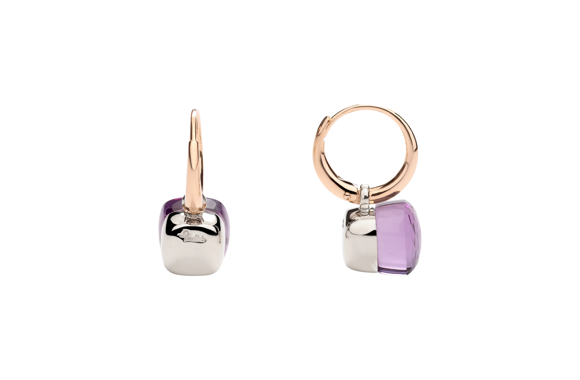Pomellato Nudo Amethyst Ohrhänger Pomellato Nudo Amethyst Ohrhänger