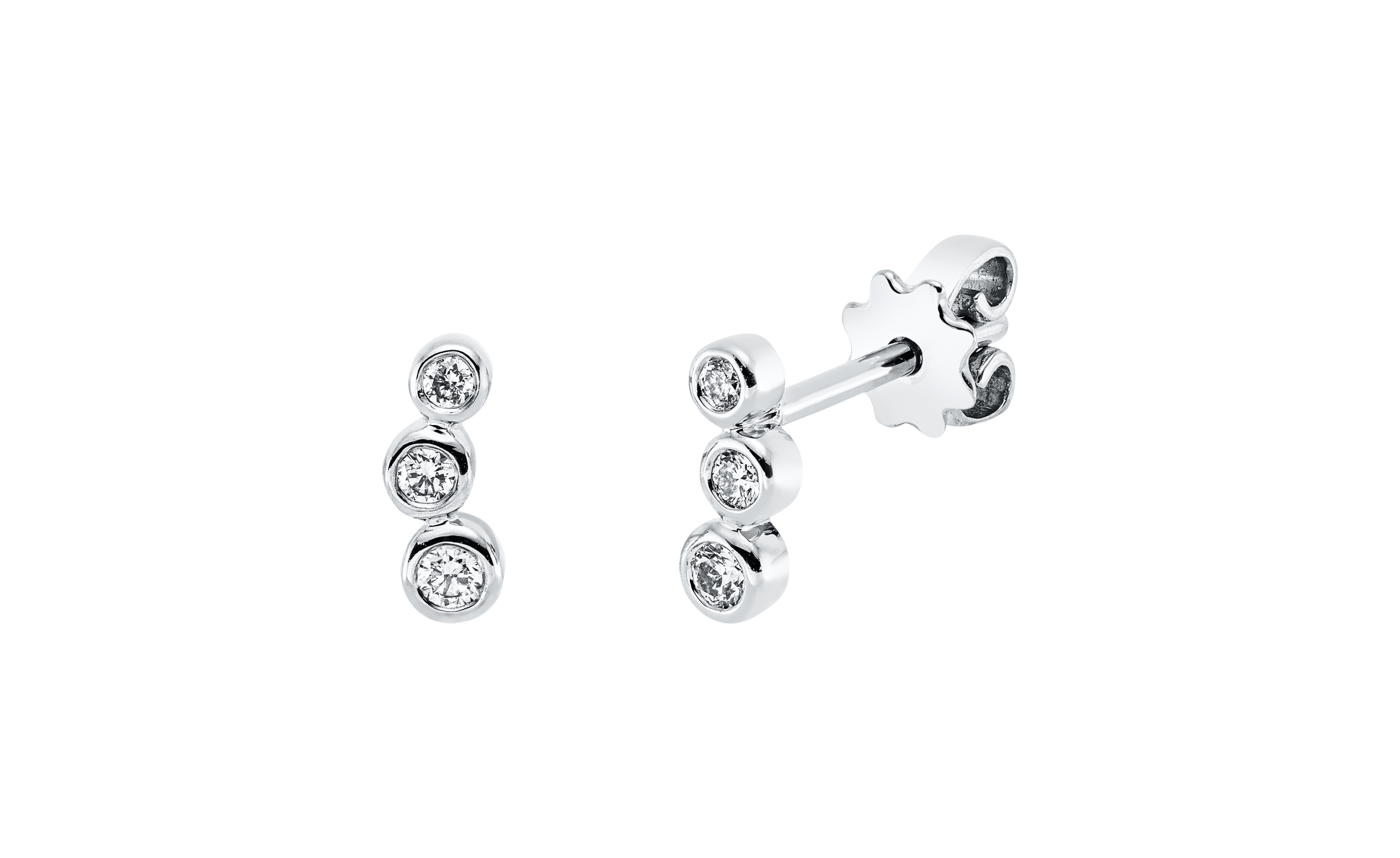 Brogle Classic diamond stud earrings Brogle Classic diamond stud earrings