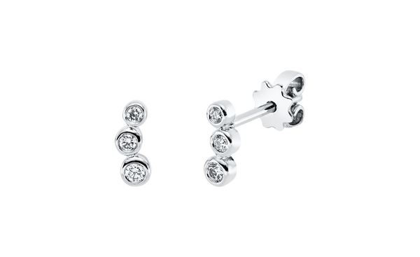 Brogle Classic diamond stud earrings Brogle Classic diamond stud earrings