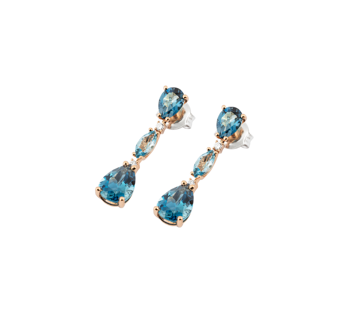 Ponte Vecchio Gioielli Iris stud earrings