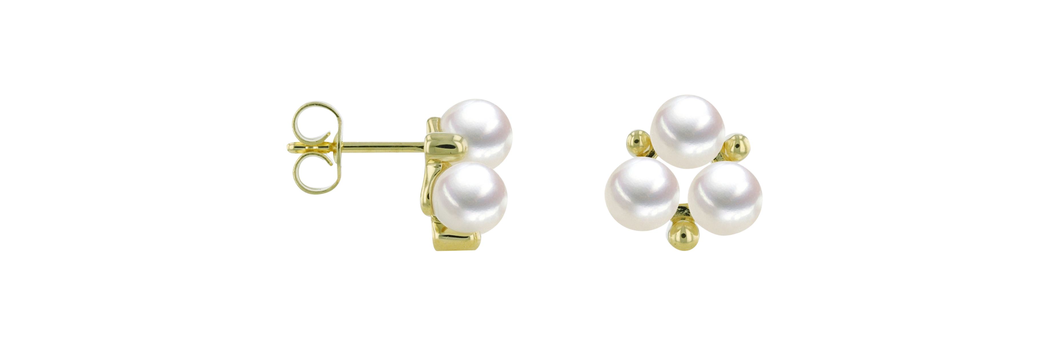Brogle Classic freshwater pearl stud earrings Brogle Classic freshwater pearl stud earrings