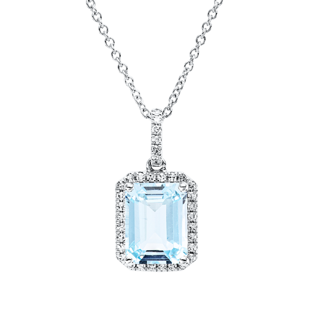 Brogle Classic Kette mit Sky-Topasanhänger Brogle Classic Kette mit Sky-Topasanhänger