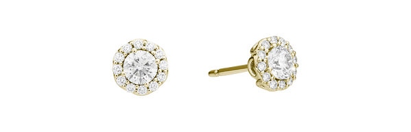 Recarlo Anniversary Solitaireohrstecker