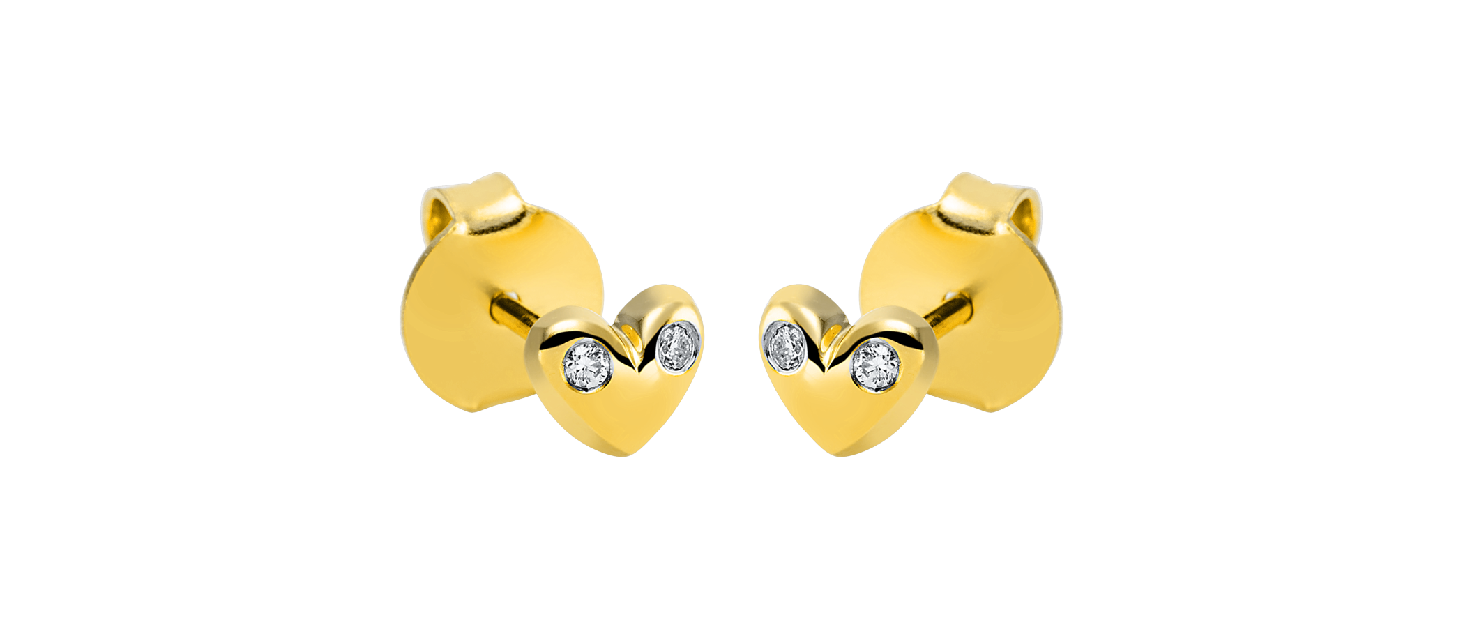 Brogle Classic diamond stud earrings