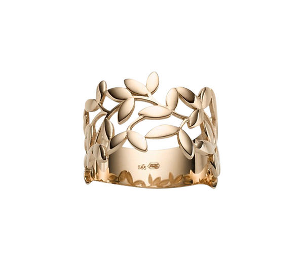 Brogle Classic Goldring Olivenzweig Brogle Classic Goldring Olivenzweig