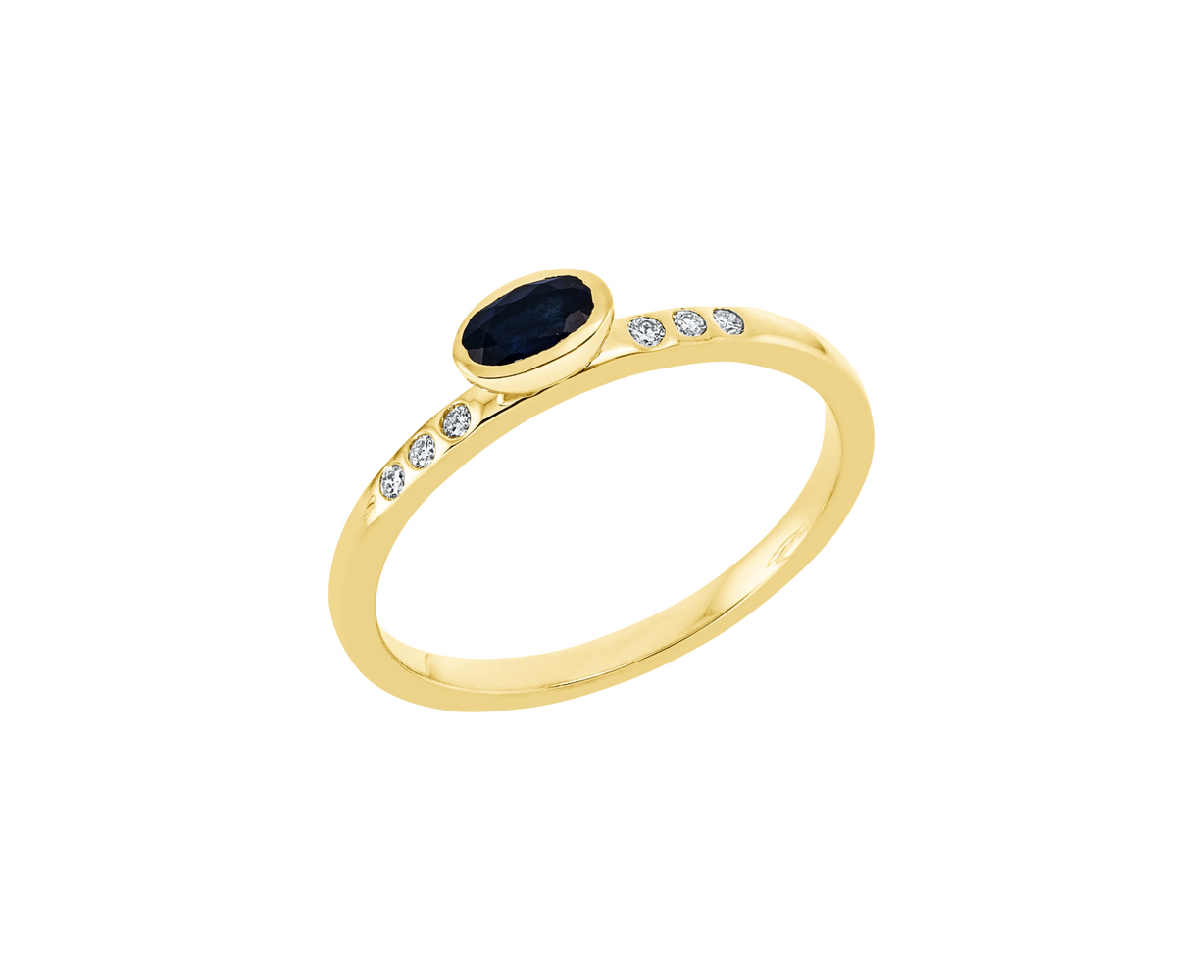 Brogle Classic Saphirring
