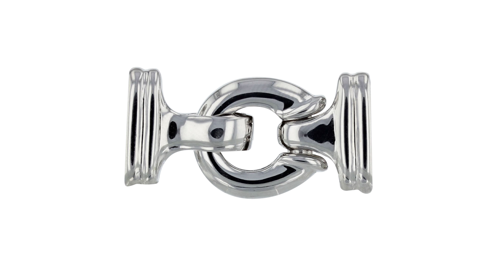 Brogle Classic Perlen-Klappschließe, mehrreihig Brogle Classic Perlen-Klappschließe, mehrreihig