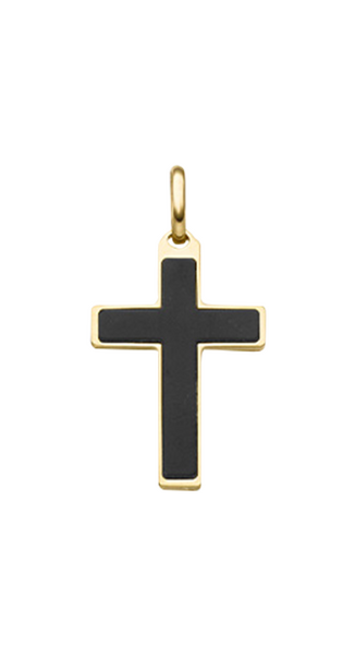 Brogle Classic Kreuzanhänger mit Onyx Brogle Classic Kreuzanhänger mit Onyx