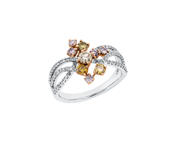 Brogle Selection Bicolor diamond ring Brogle Selection Bicolor diamond ring