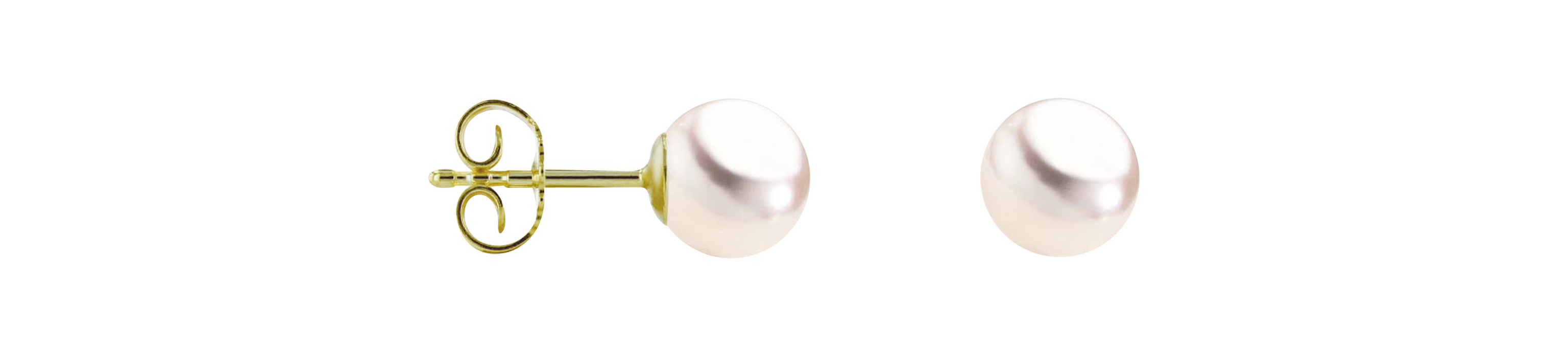 Brogle Classic Akoya pearl stud earrings
