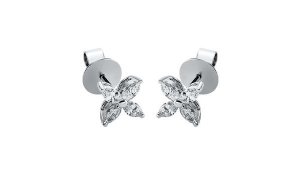 Brogle Classic diamond stud earrings