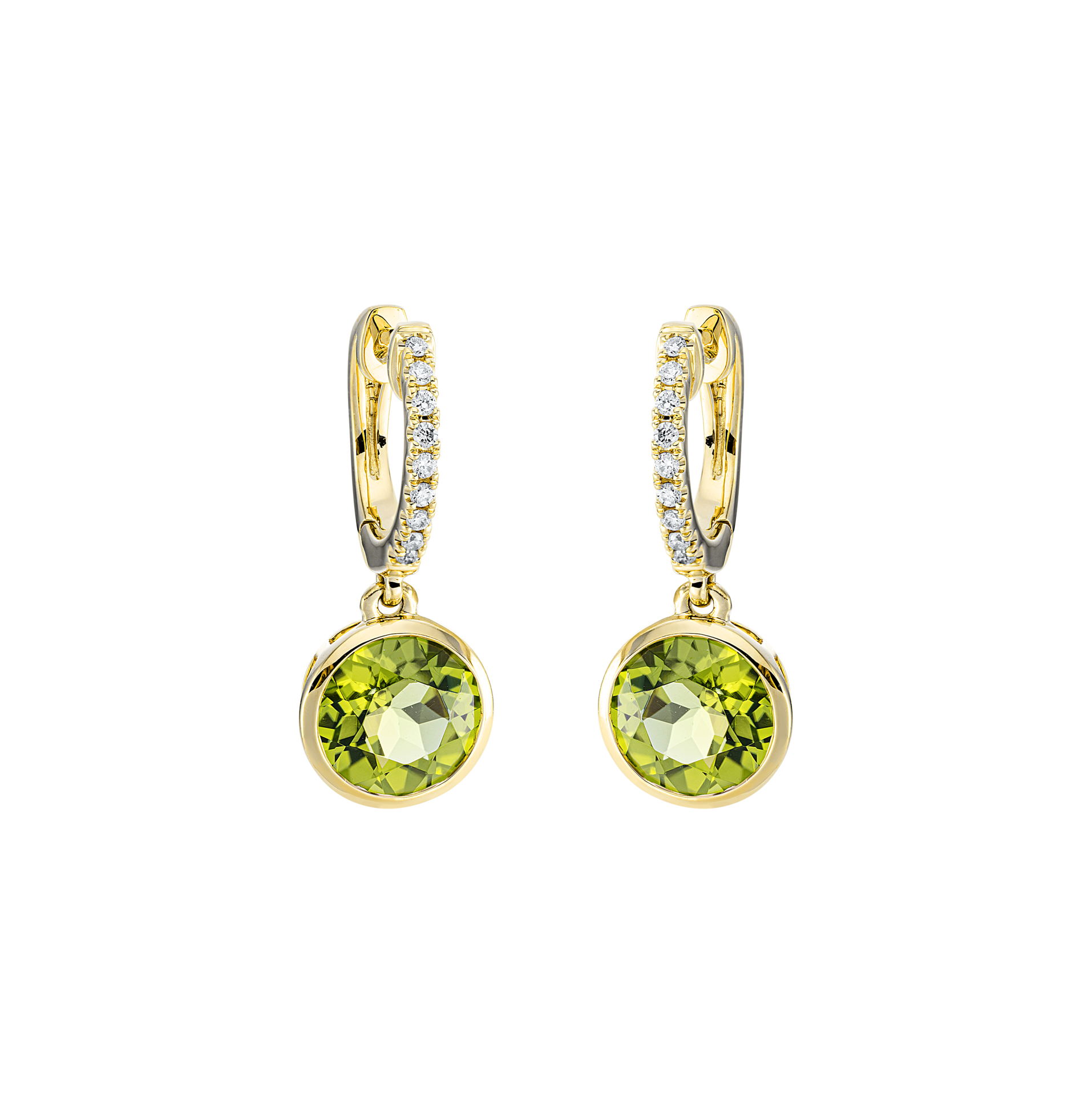 Brogle Classic peridot earrings Brogle Classic peridot earrings