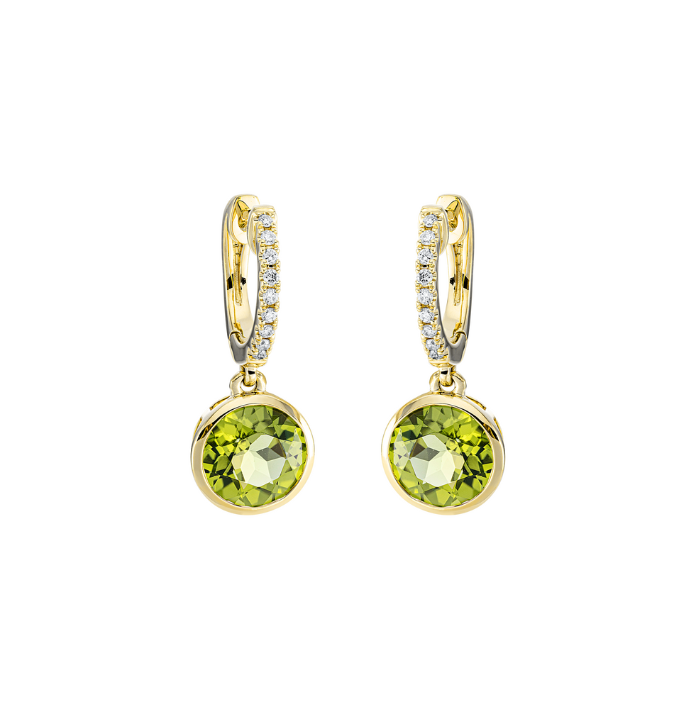 Brogle Classic peridot earrings Brogle Classic peridot earrings