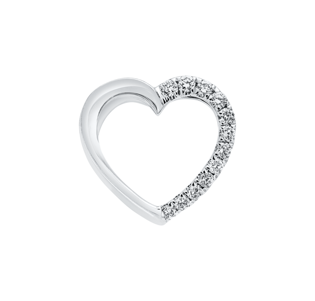 Brogle Classic Herzanhänger mit Diamanten Brogle Classic Herzanhänger mit Diamanten