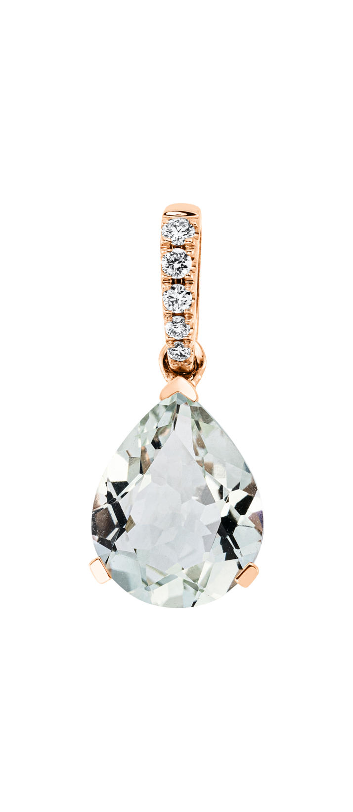Brogle Classic amethyst pendant