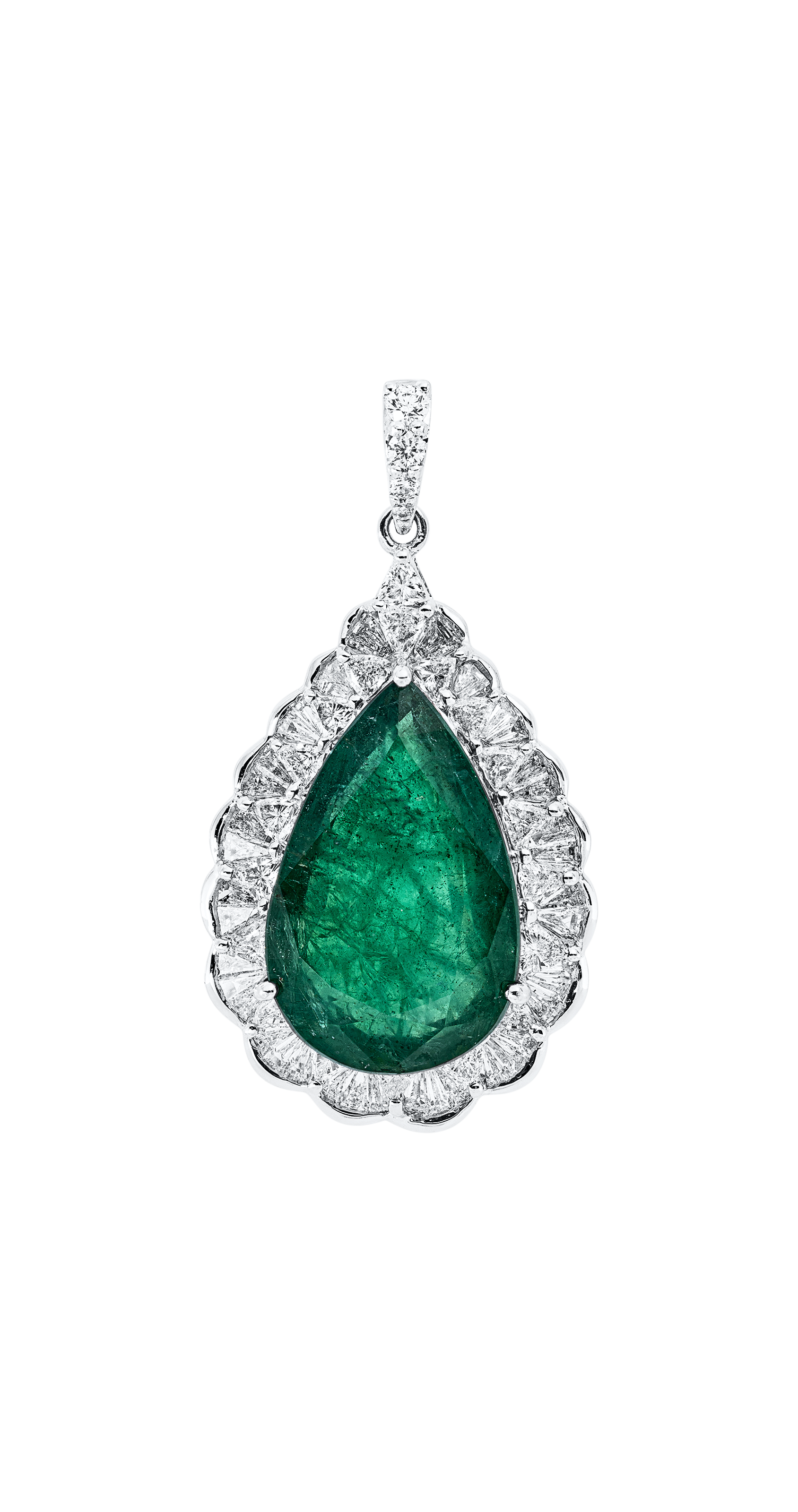 Brogle Selection emerald pendant Brogle Selection emerald pendant