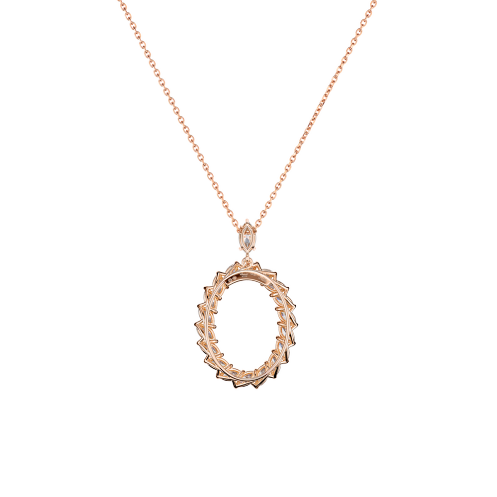 Chopard L'Heure du Diamant Marquise Halskette mit Anhänger
