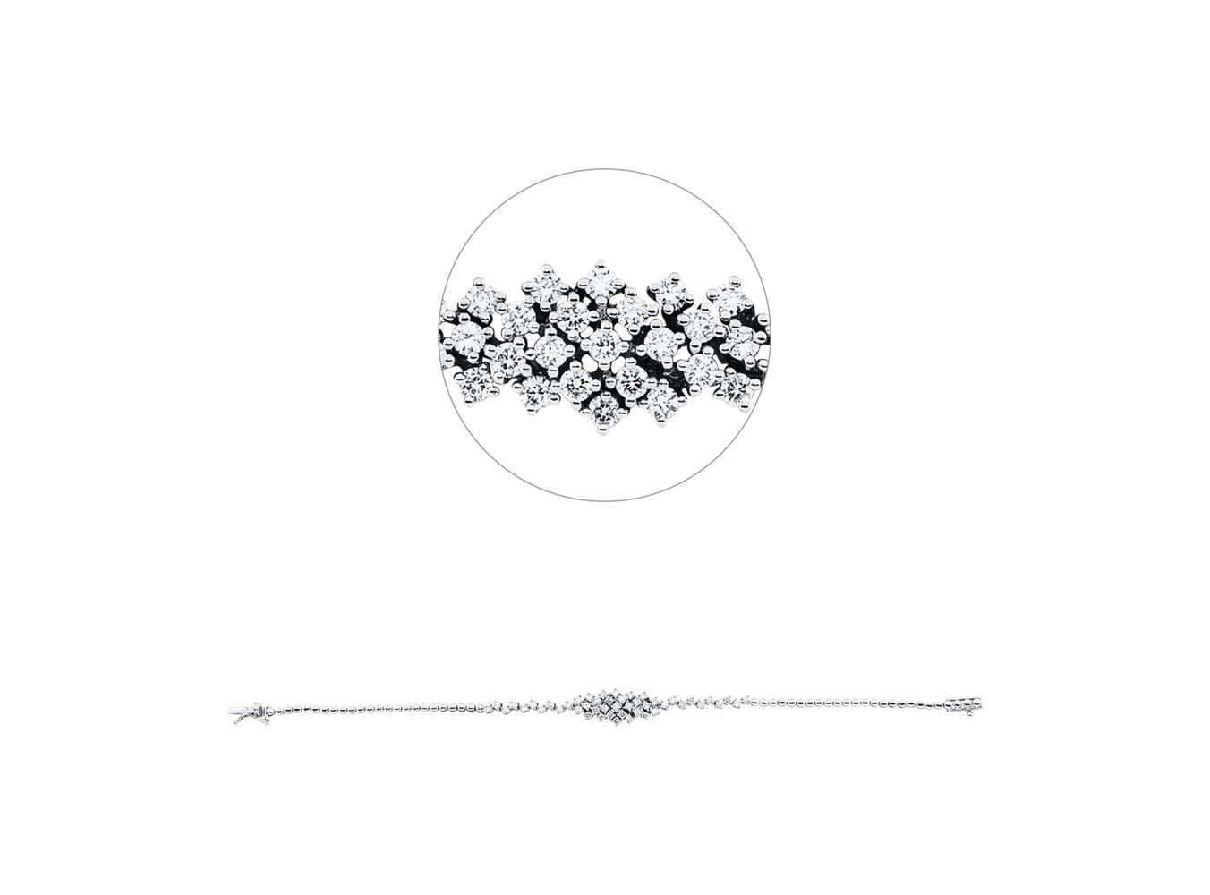 Brogle Selection diamond bracelet Brogle Selection diamond bracelet