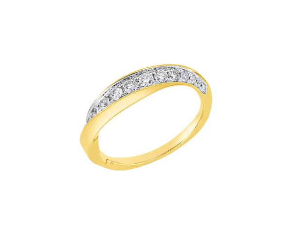 Brogle Classic Bicolor Diamond Ring