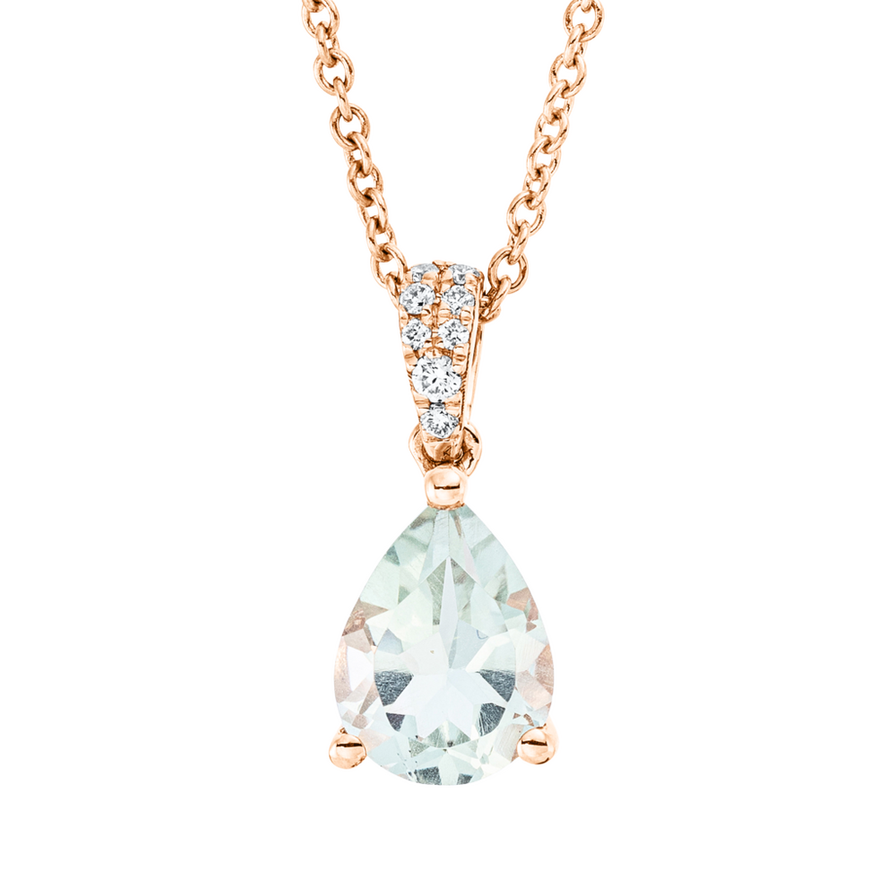 Brogle Classic necklace with amethyst pendant