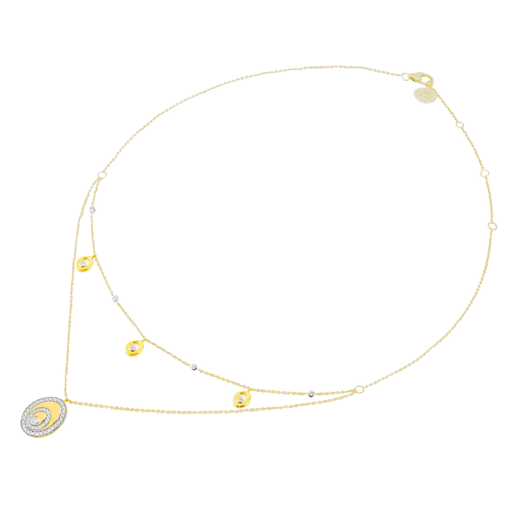 Ponte Vecchio Gioielli Saturno necklace