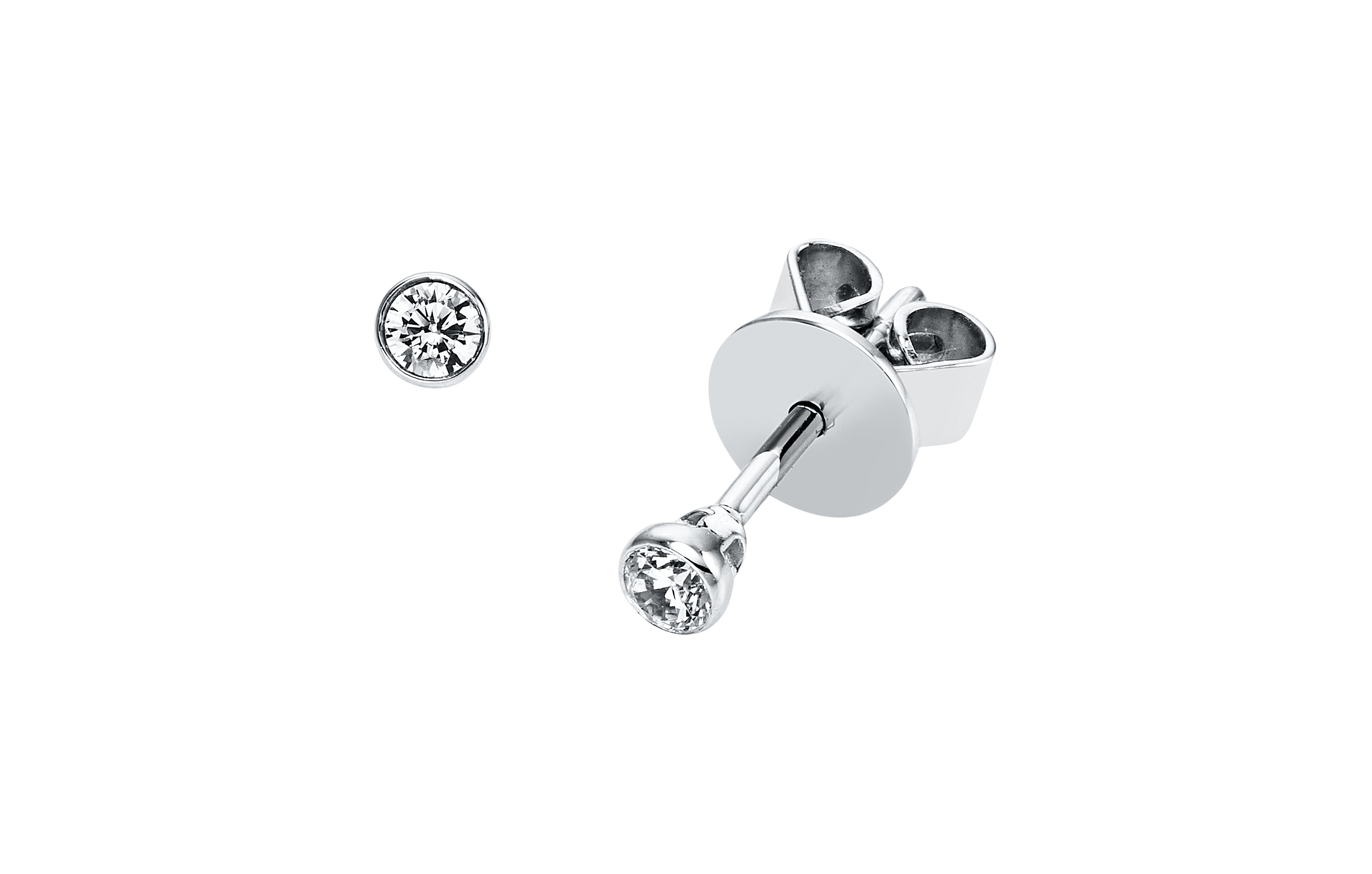 Brogle Selection ear studs Sophie up to 0.25 carat Brogle Selection ear studs Sophie up to 0.25 carat