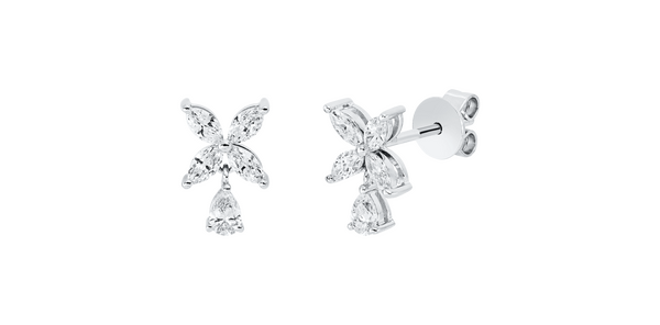 Brogle Classic diamond stud earrings