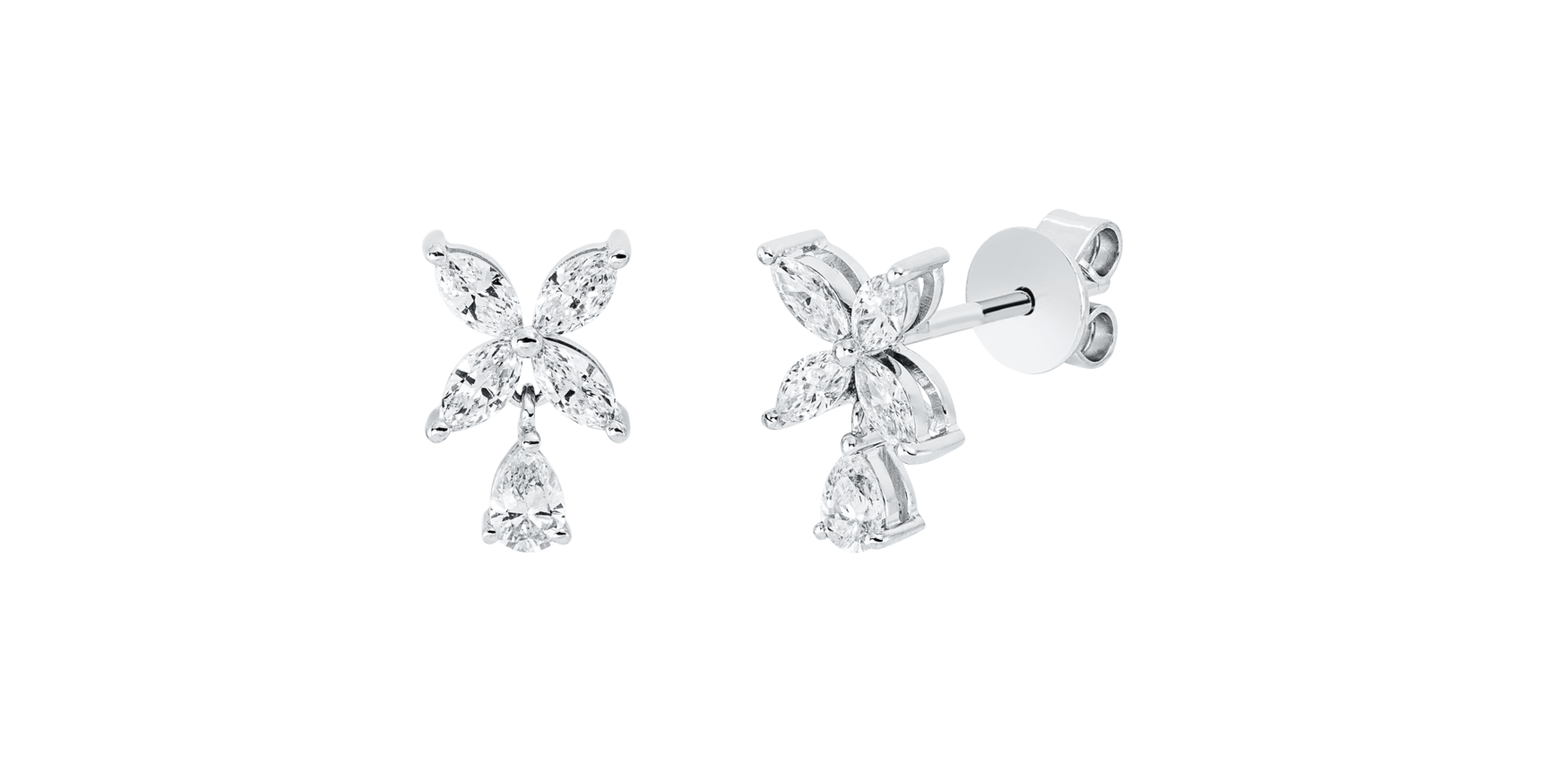 Brogle Classic diamond stud earrings Brogle Classic diamond stud earrings