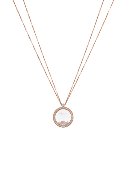 Chopard Happy Diamonds Icons Round Necklace with Pendant