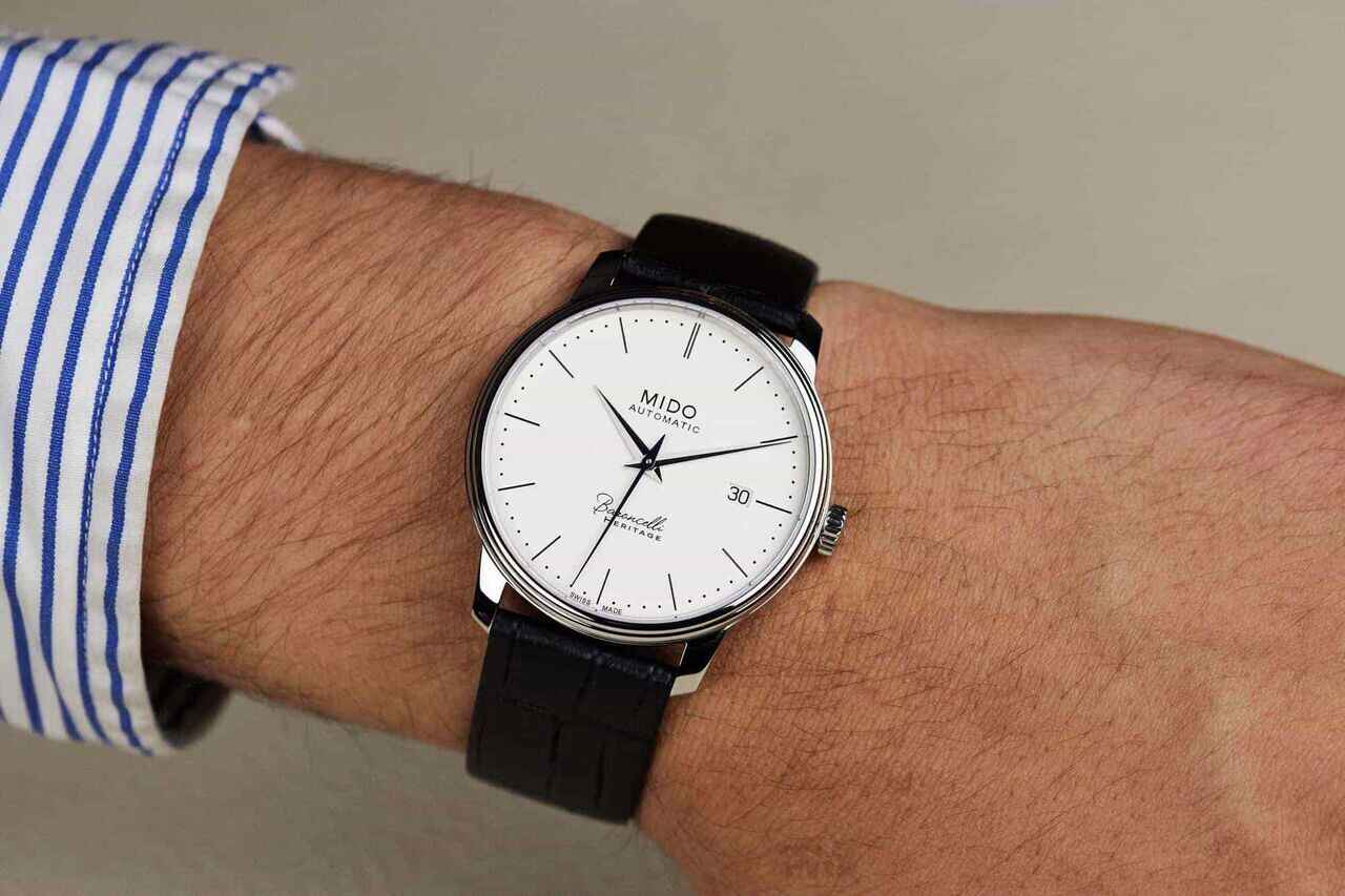 Mido Baroncelli III Heritage Gent 39mm