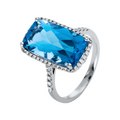 Brogle Selection Felicity blue topaz ring