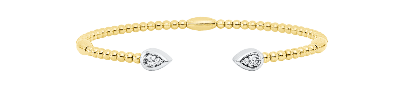 Brogle Classic Bicolor Diamantarmreif Brogle Classic Bicolor Diamantarmreif