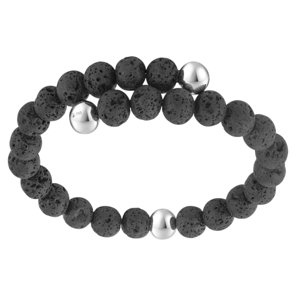Emil Kraus Rondello Flex ball bangle, 8mm Emil Kraus Rondello Flex ball bangle, 8mm