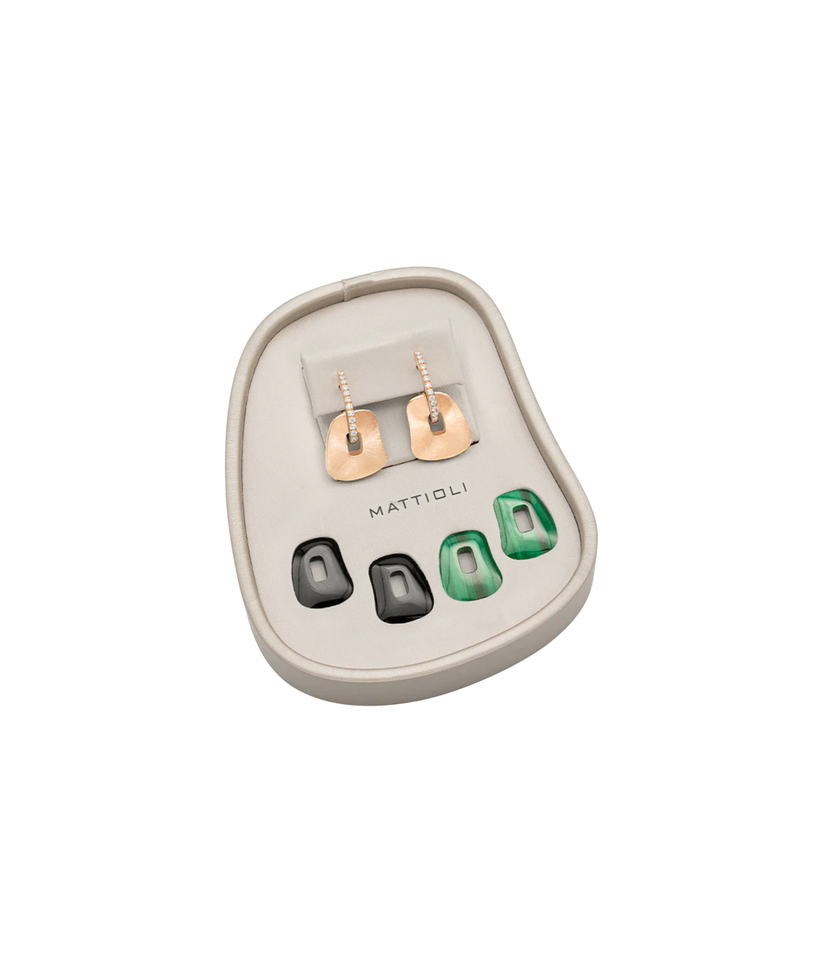 Mattioli Puzzle Ohrringbox, klein mit 3 Puzzle Paaren Mattioli Puzzle Ohrringbox, klein mit 3 Puzzle Paaren