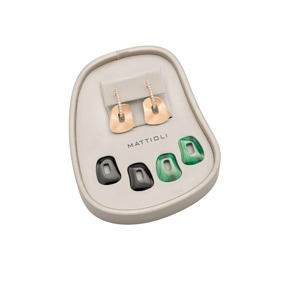 Mattioli Puzzle Ohrringbox, klein mit 3 Puzzle Paaren Mattioli Puzzle Ohrringbox, klein mit 3 Puzzle Paaren