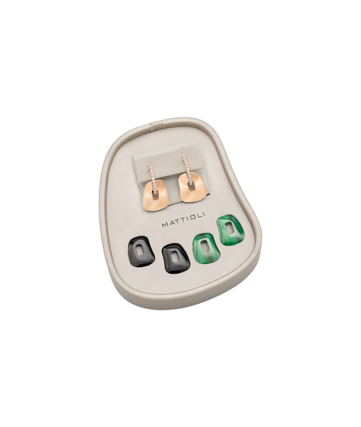 Mattioli Puzzle earring box, small with 3 pairs of puzzles Mattioli Puzzle earring box, small with 3 pairs of puzzles